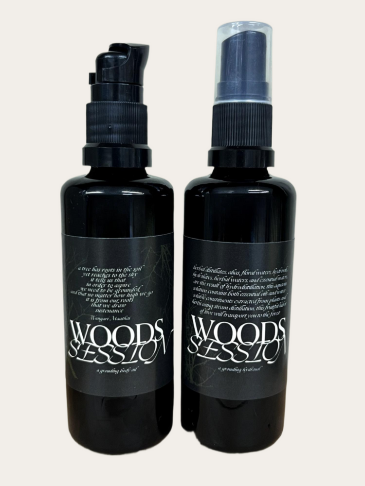 Woods Session Body Oil and Hydrosol