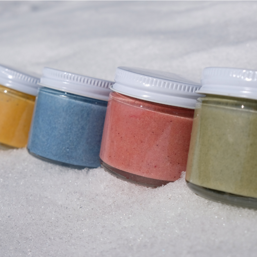 
                  
                    A set of 4 Loomis Hill Botanicals honey face masks.
                  
                