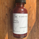 A bottle of Loomis Hill Botanicals' St. John's Wort elixir.