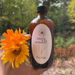 A bottle of Loomis Hill Botanicals fire cider.